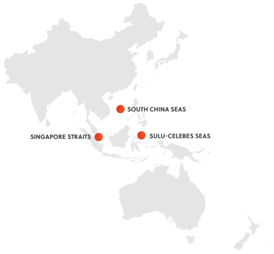 Commercial Shipping Threat Hostpots SRM APAC