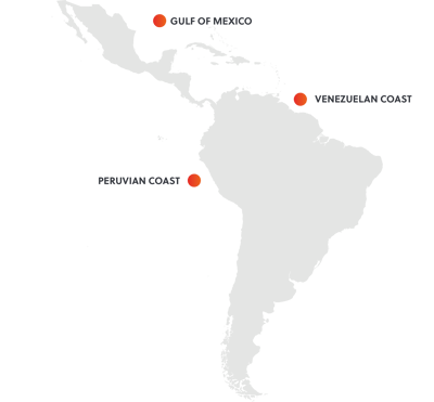 Commercial Shipping Threat Hostpots SRM LATAM