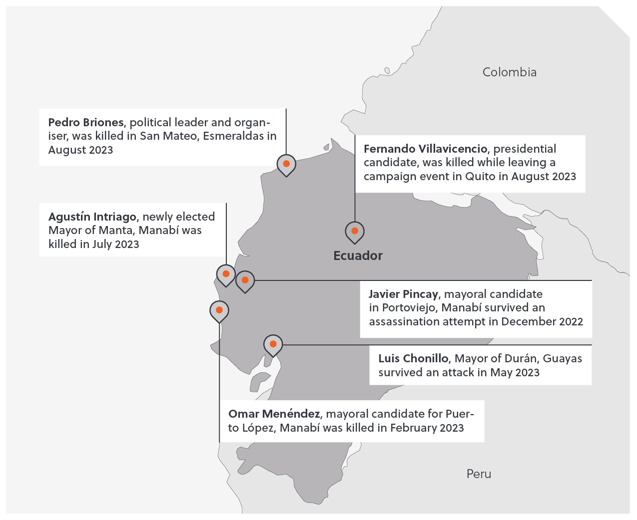 Ecuador map