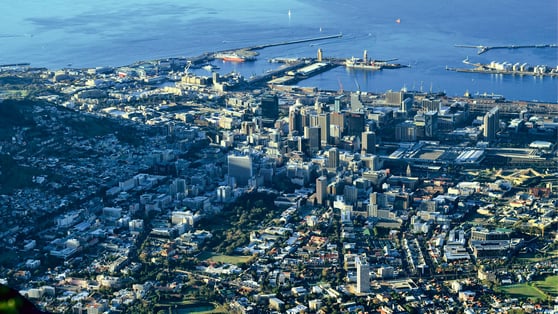 Cityscape of Cape Town