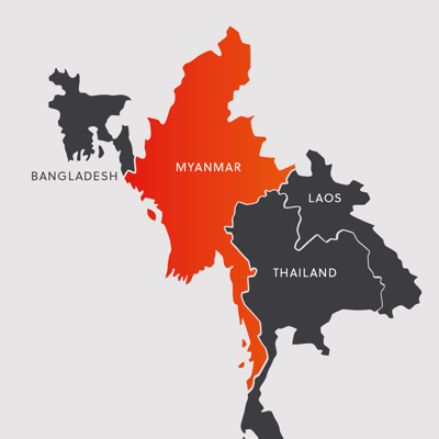 Myanmar Map