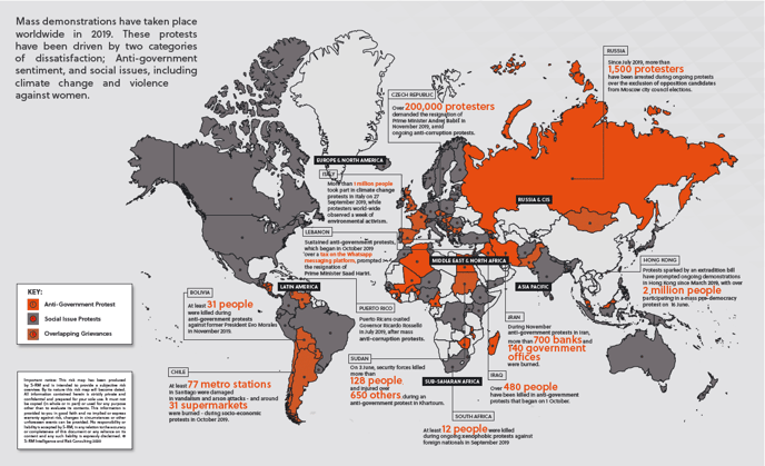 S-RM Political Violence Flash point Map