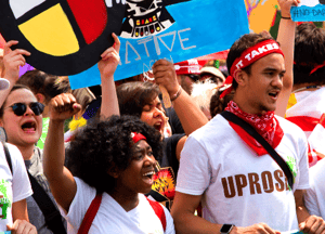 Indigenous anti-pipeline protests