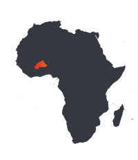 SRM Map Burkina Faso