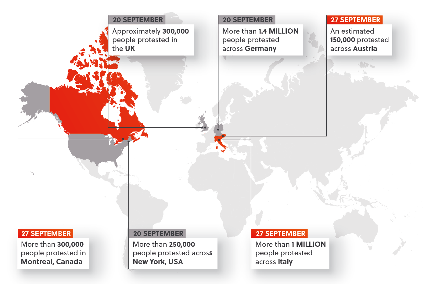 SRM Political Violence Special Edition - Protest Highlights Map