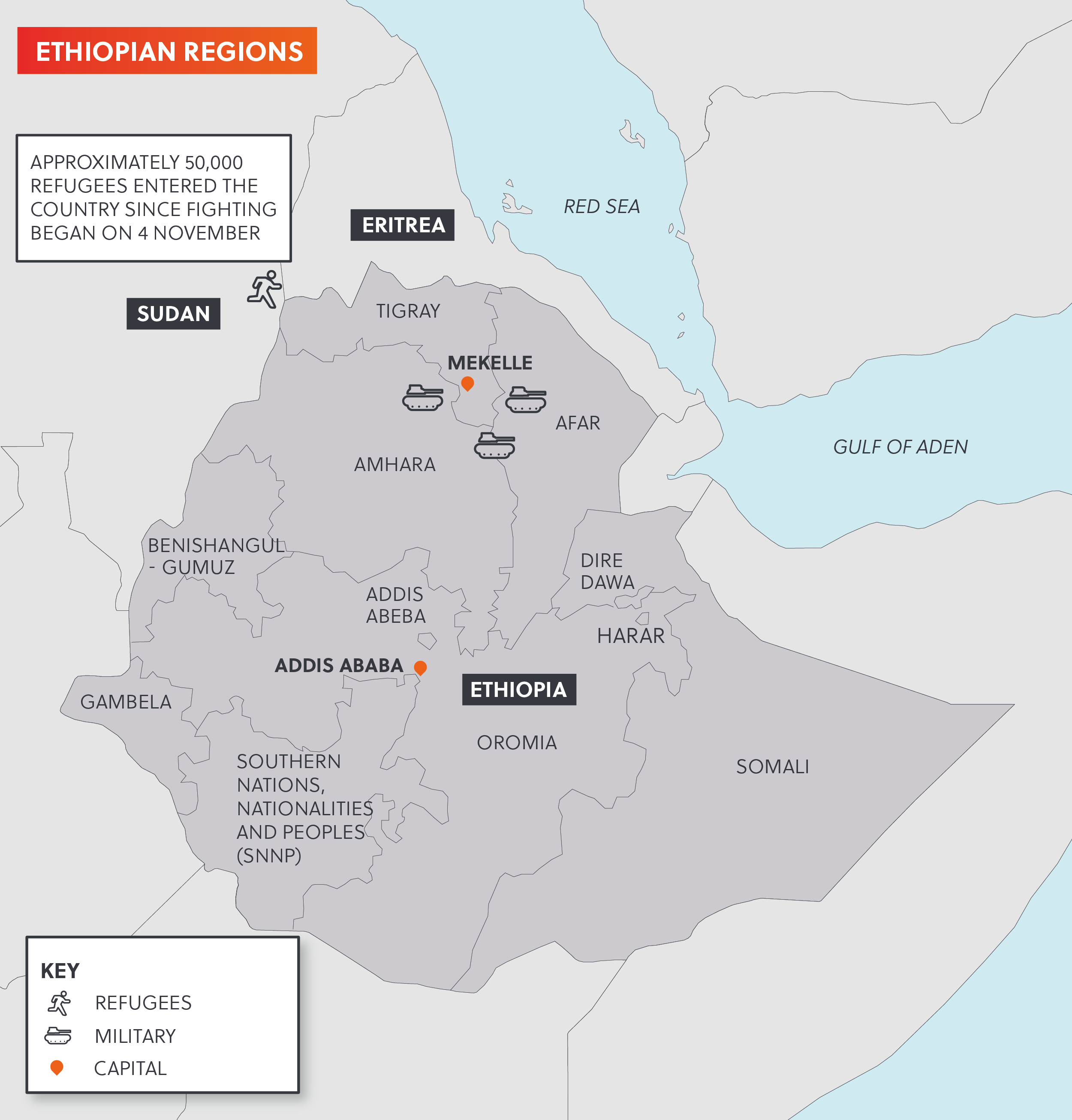 Ethiopia Map